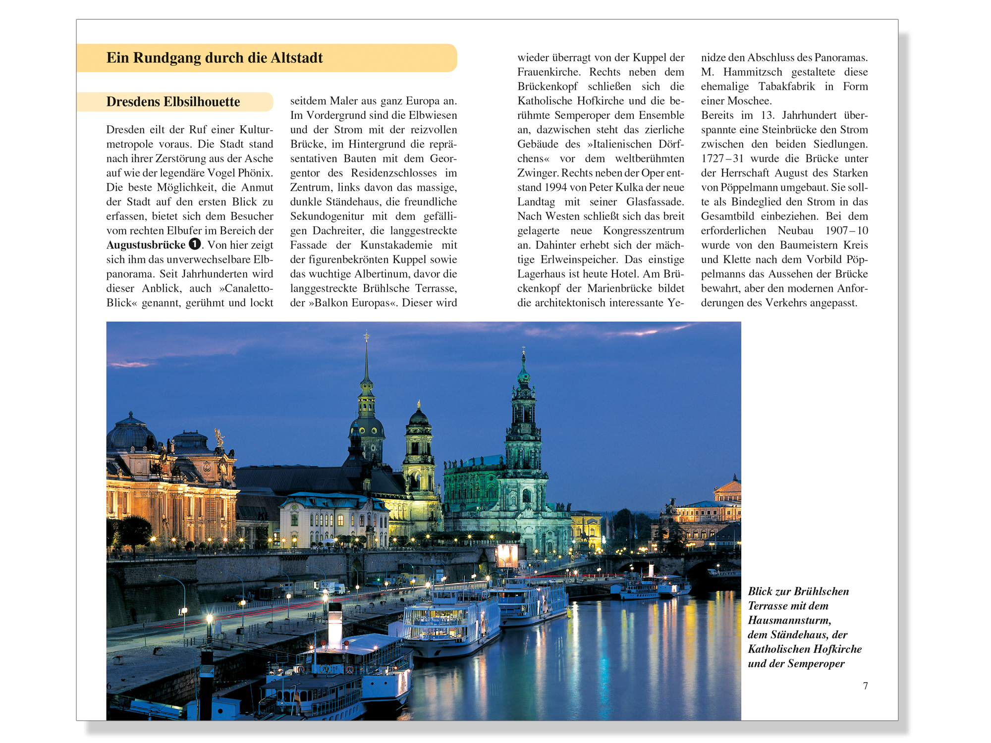 Stadtführer Dresden – Die Sächsische Residenz (deutsch)