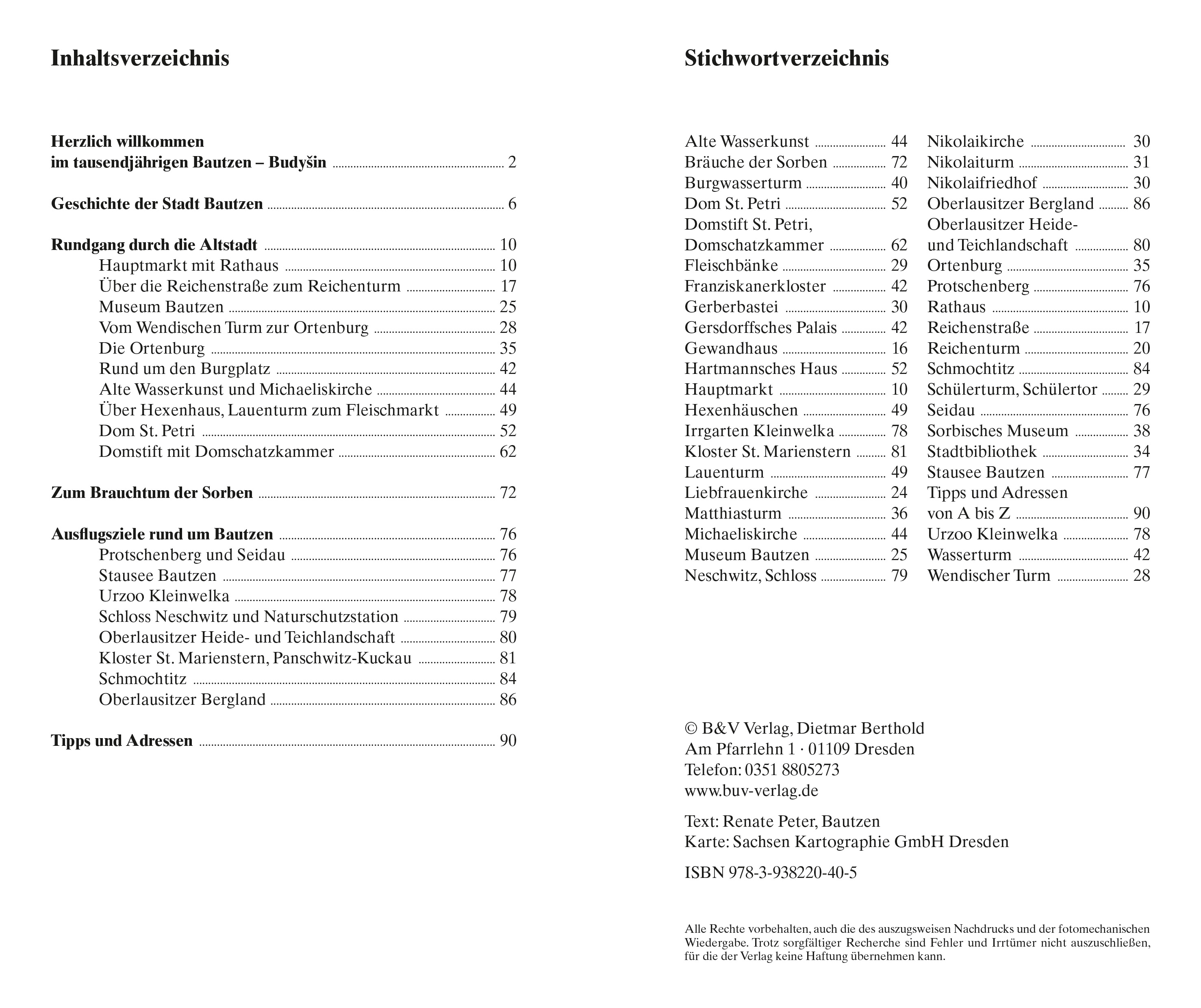 Stadtführer Bautzen – Historische Stadt in der Oberlausitz (deutsch)