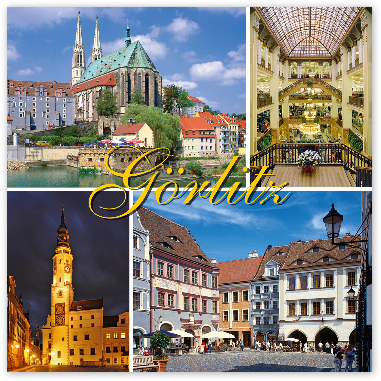 Magnet Görlitz – Die schönsten Ansichten von Görlitz (Collage I)