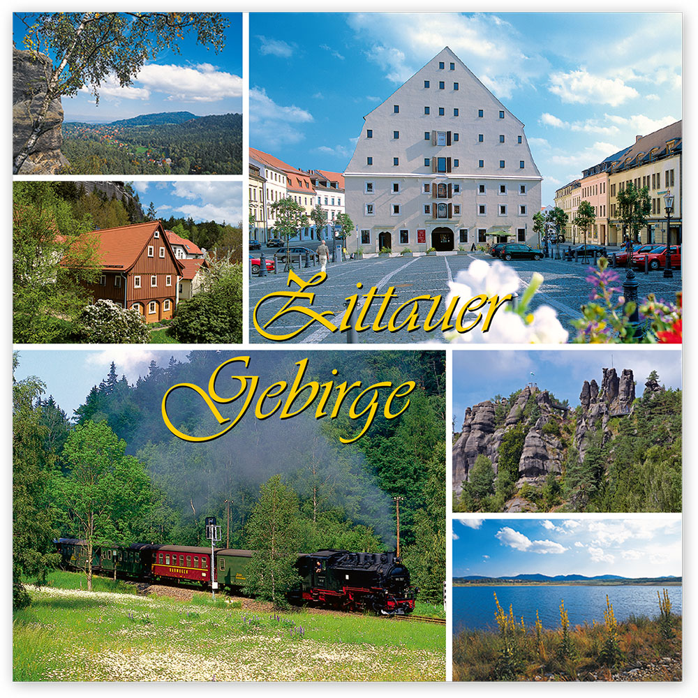 Magnet Zittauer Gebirge – Collage