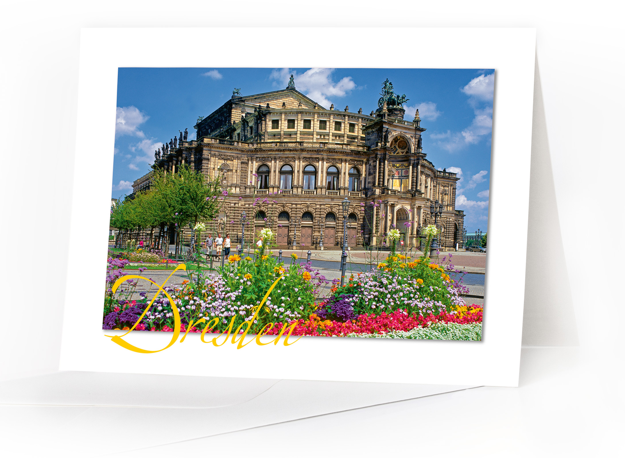 Klappkarte Dresden – Semperoper