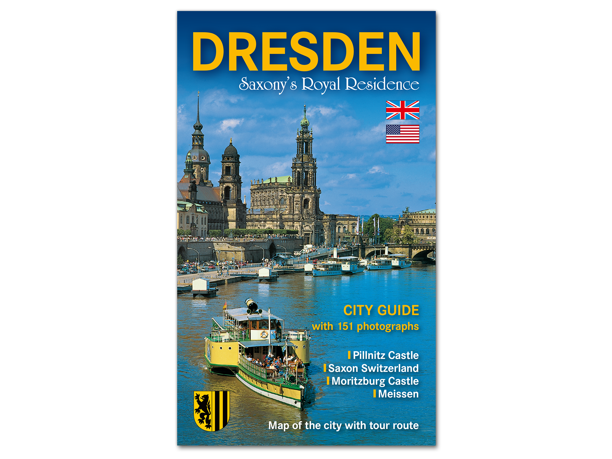 Stadtführer Dresden – Die Sächsische Residenz (englisch)