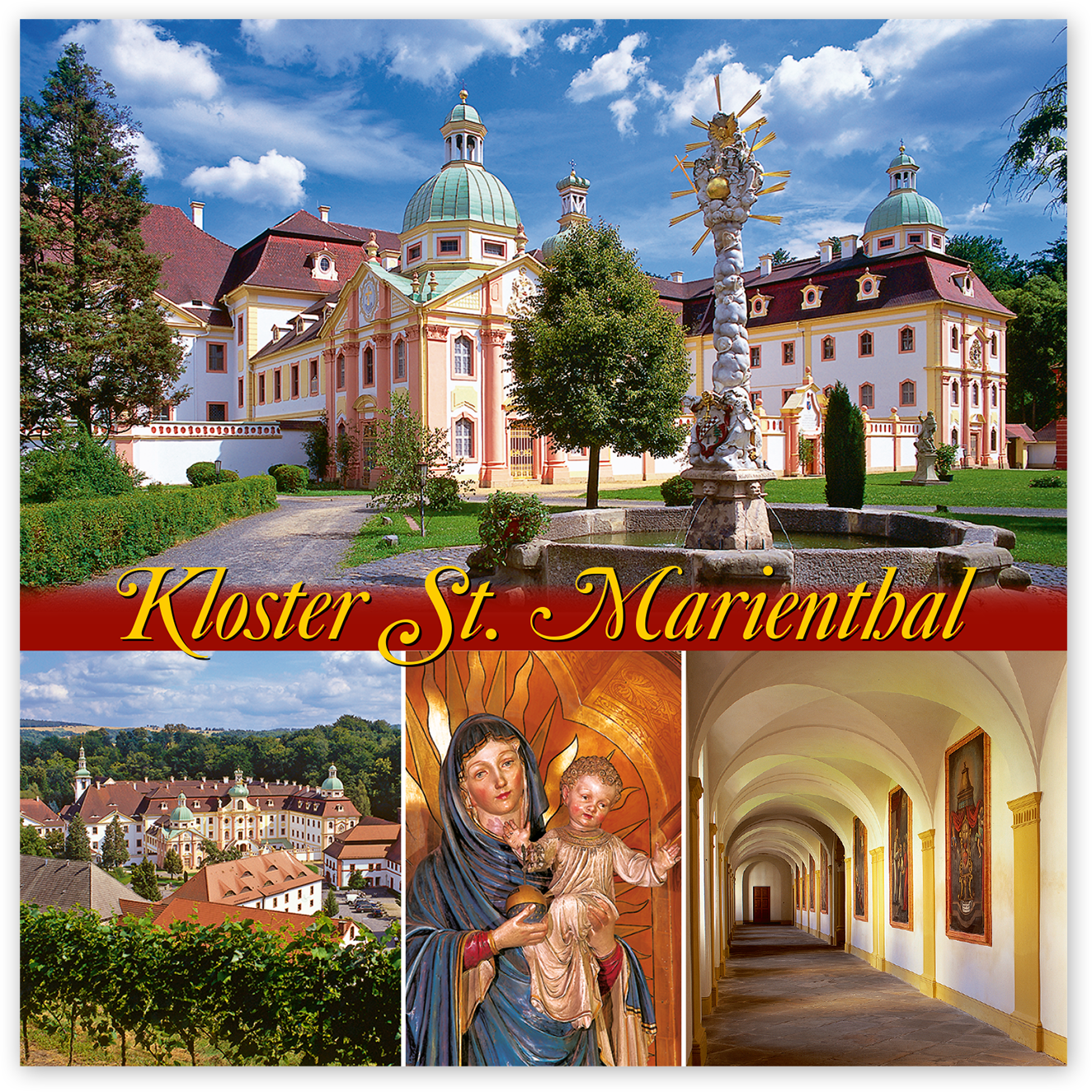Magnet Görlitz – Die schönsten Ansichten des Klosters St. Marienthal (Collage II)