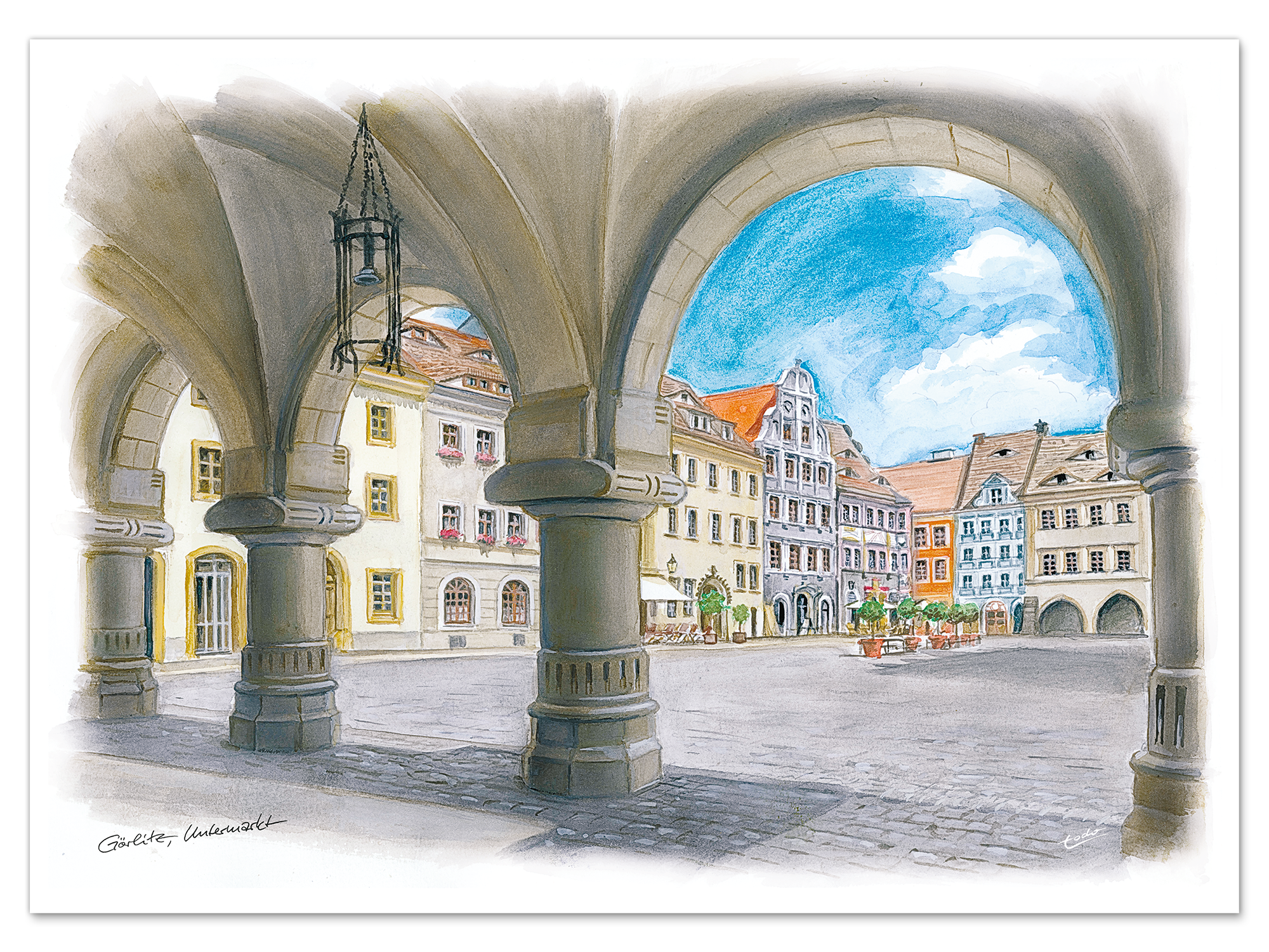 Kunstdruck Görlitz – Untermarkt