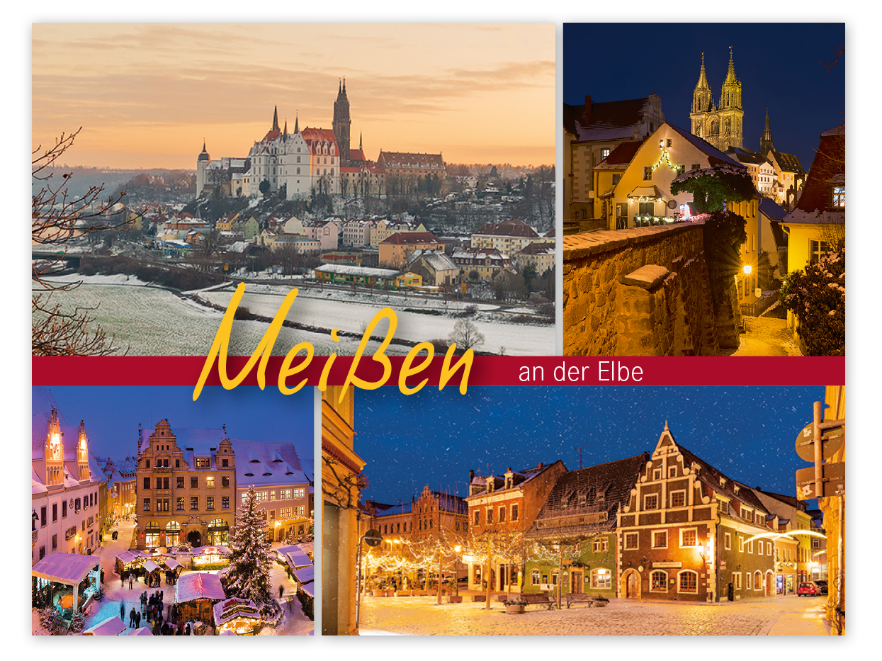 Magnet Meißen – an der Elbe (Winter)
