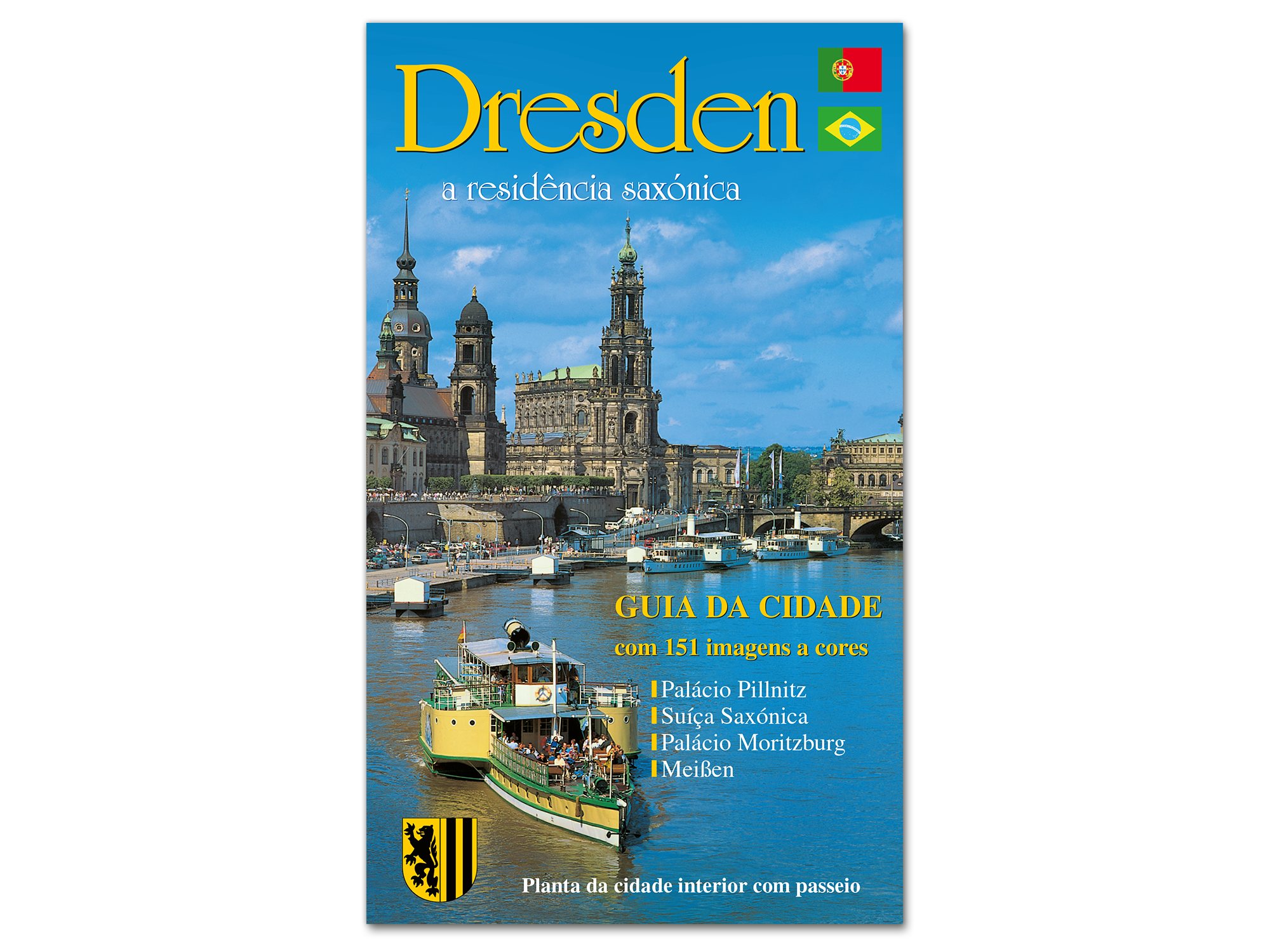 Stadtführer Dresden – Die Sächsische Residenz (portugiesisch)