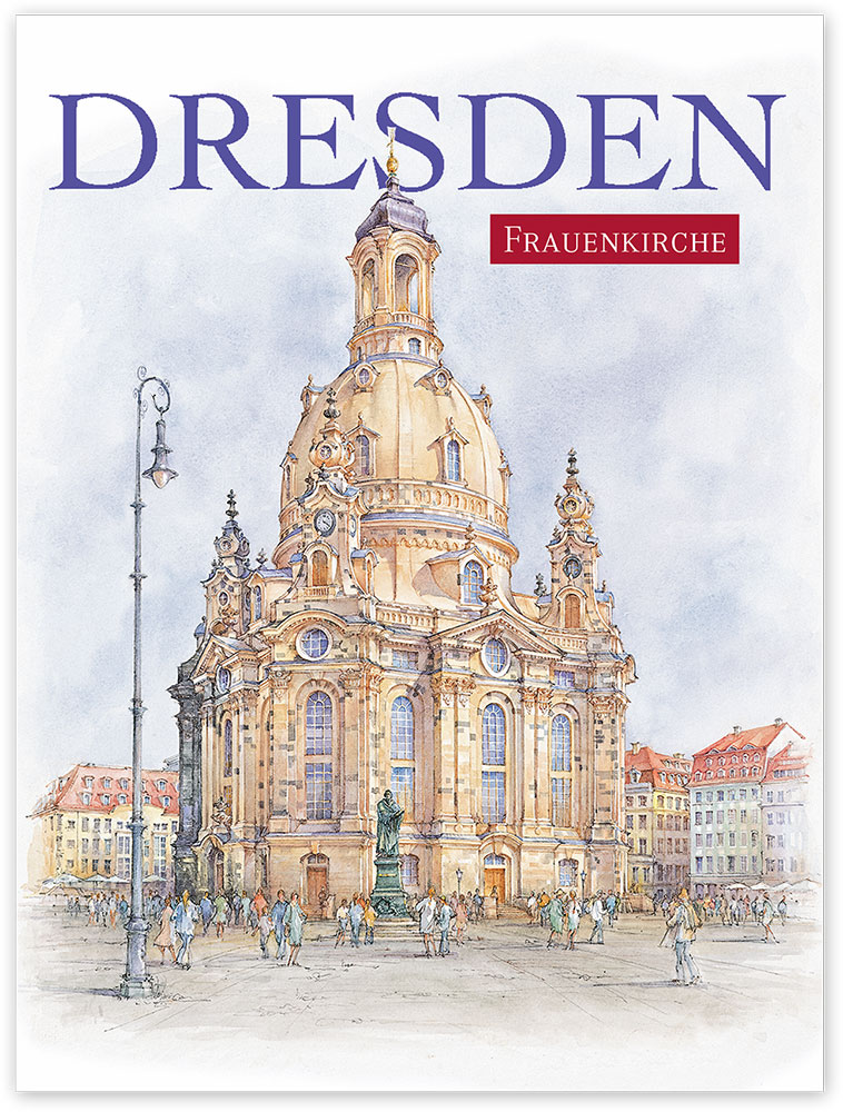 Magnet Dresden – Frauenkirche Aquarell